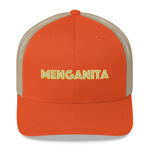 Menganita - Embroidered Women's Trucker Cap