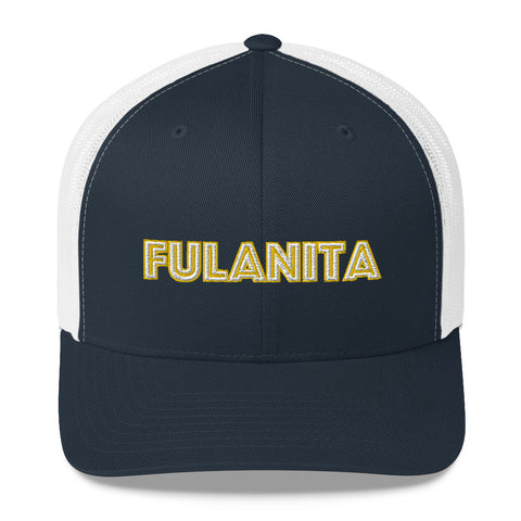 Fulanita - Embroidered Women's Trucker Cap