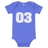 Mijo 03 - Cuban Jersey Onesie for Newborns to 3 Month Old Baby Boys