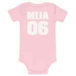 Mija 06 - Cuban Jersey Onesie for 6 to 12 Month Old Baby Girls