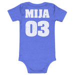 Mija 03 - Cuban Jersey Onesie for Newborns to 3 Month Old Baby Girls