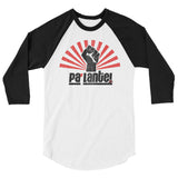 Pa'lante Cuban Unisex 3/4 Sleeve Raglan Shirt
