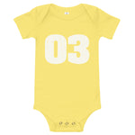 Mija 03 - Cuban Jersey Onesie for Newborns to 3 Month Old Baby Girls