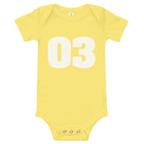 Mijo 03 - Cuban Jersey Onesie for Newborns to 3 Month Old Baby Boys